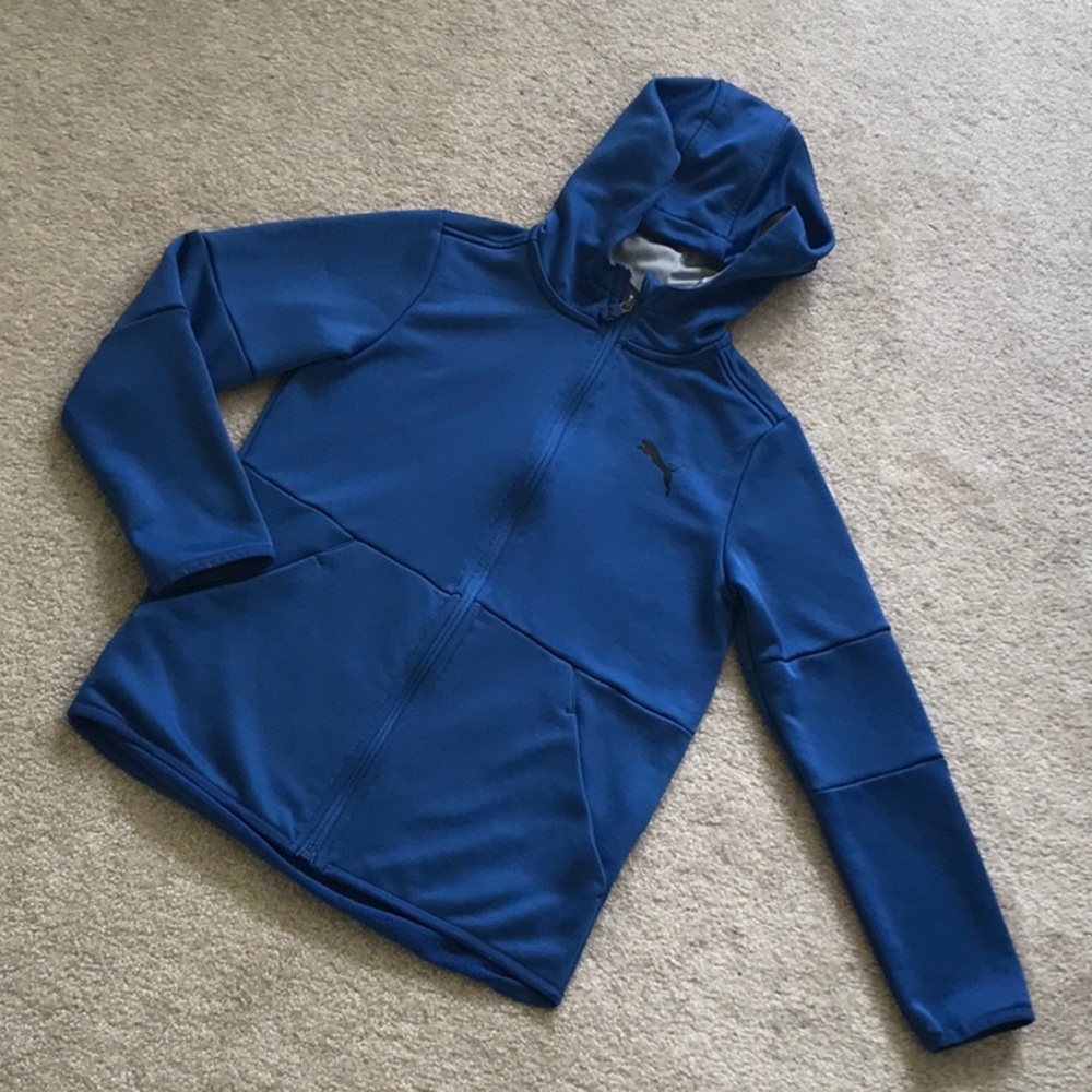PUMA BOYS’ SIZE 8 LIGHTWEIGHT JACKET
